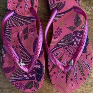 Havaianas flip-flops, Size 7/8, pink